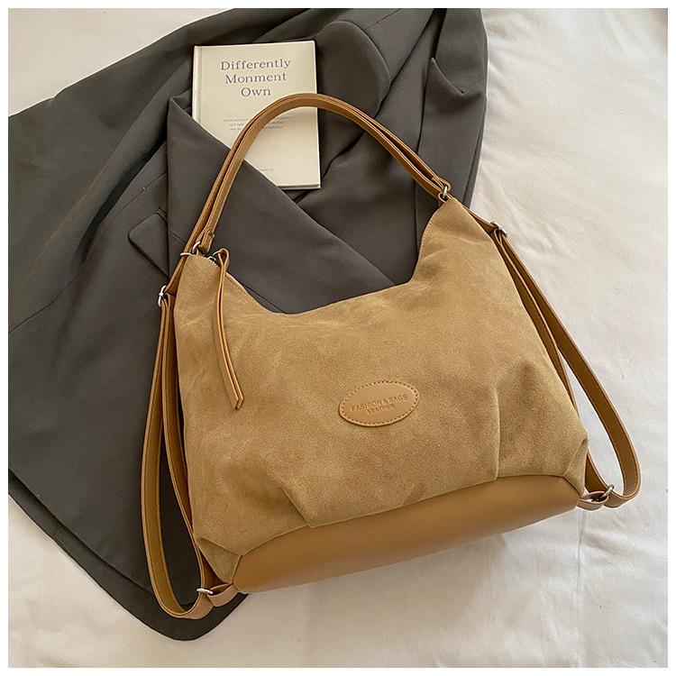 

2025 новая высококачественная сумка-тоут через плечо большой вместимости, женская сумка для поездок на работу, портативная сумка-мессенджер, простой рюкзак