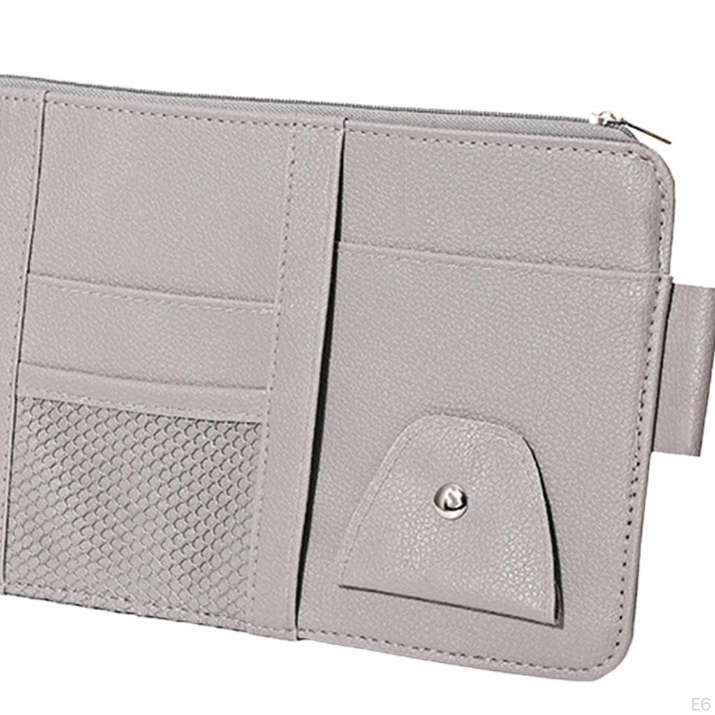 Organizer na osłonę przeciwsłoneczną do samochodu, Akcesoria wewnętrzne Etui na dokumenty Torba