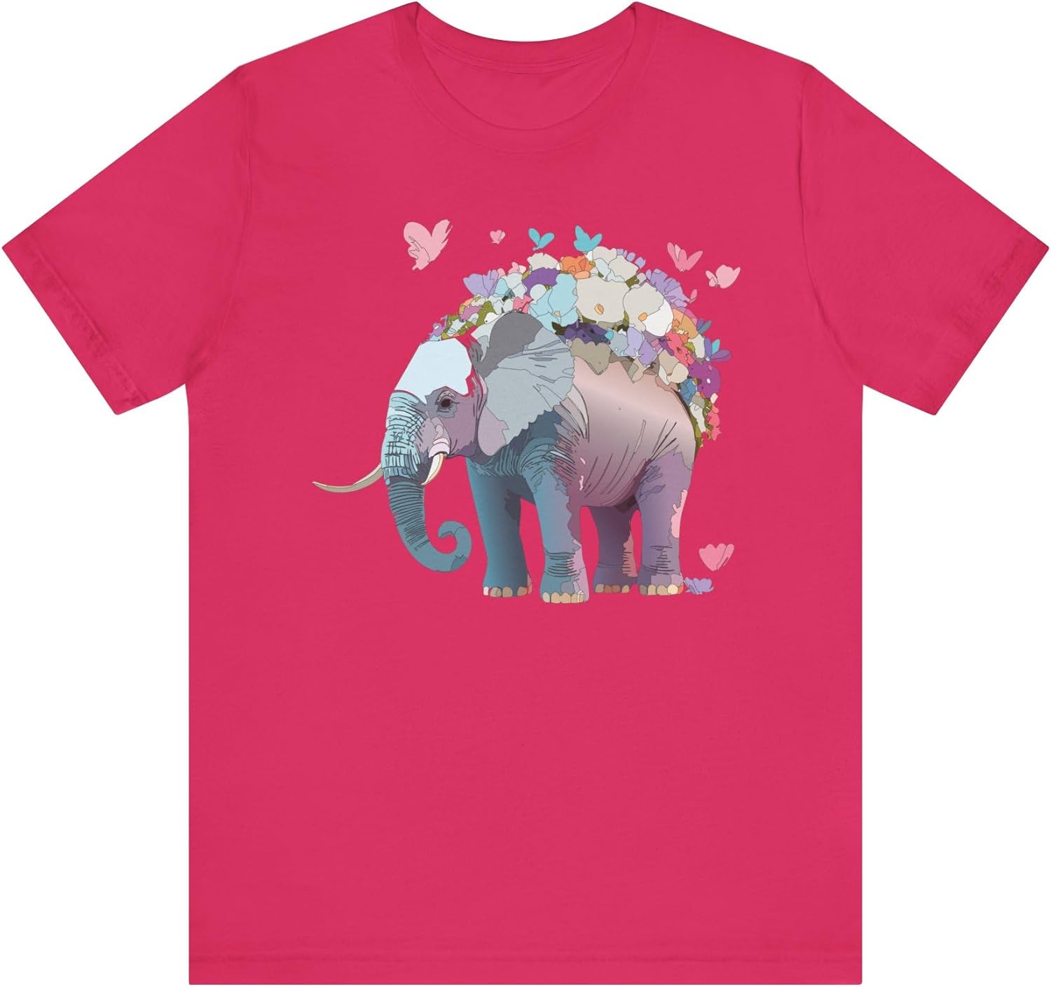 

Elephant Graphic Design Tee, Elephant Shirt, Vintage Tees, Art Design T-Shirt, Animal Graphic Tee, Animal Shirts 14 5XL різнокольоровий