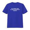 Womens Funny My Alone Time Is For Everyone S Safety Introverts T Shirt Black Large vintage Washed Comfortable