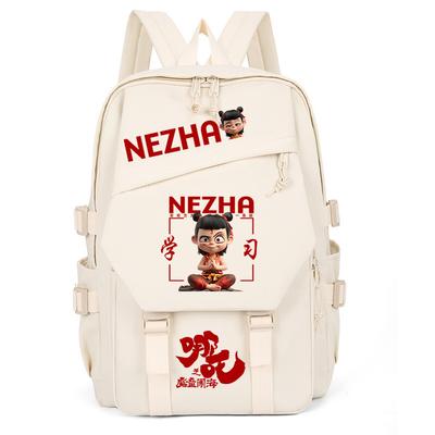 Nezha's Devil's Child Haohai School Bag Primary School Students Large Capacity Backpack Children's School Backpack Trend Fashion
