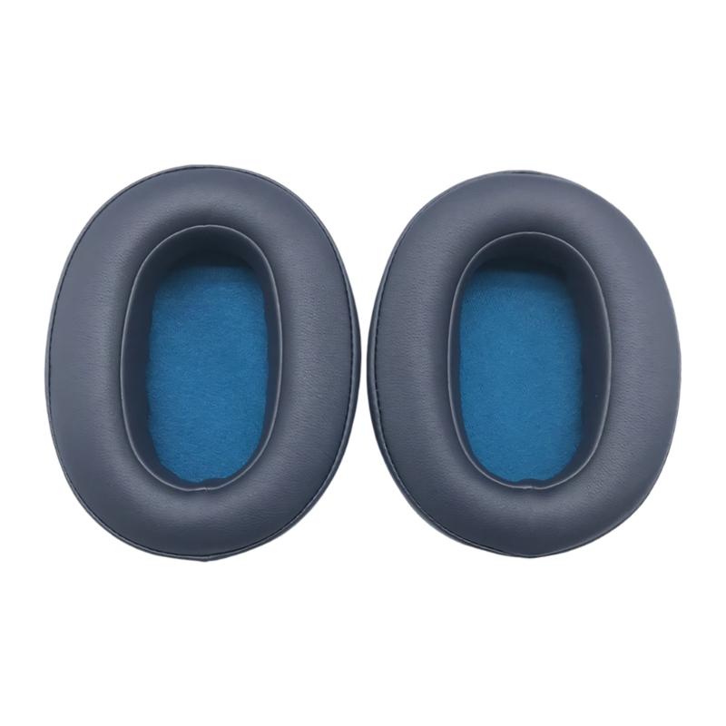 

Ear Cushions Earpads For WH-XB900N Headphones Soft Memory Foam Breathable Enhances Bass Noise Isolation синий