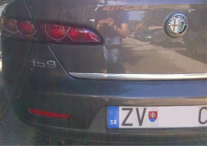 Listwa Chrom Klapa Na Klapę - Alfa Romeo 159 Sedan