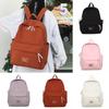 Practical Nylon College Backpack For Girls And Boys With Compact Design And Soft Straps