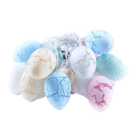 

Световая строка Блестящий красочный дизайн яйца Яичная скорлупа Световая струна 1