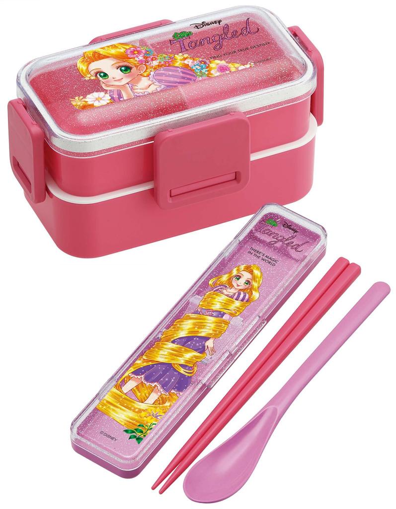 Skater Bento for Made in with a Soft Dishwasher and Microwave Disney Frozen x Shoko Nakagawa Box, 2-Tier, 600ml, Women, Japan, Dome-Shaped Lid, Safe,