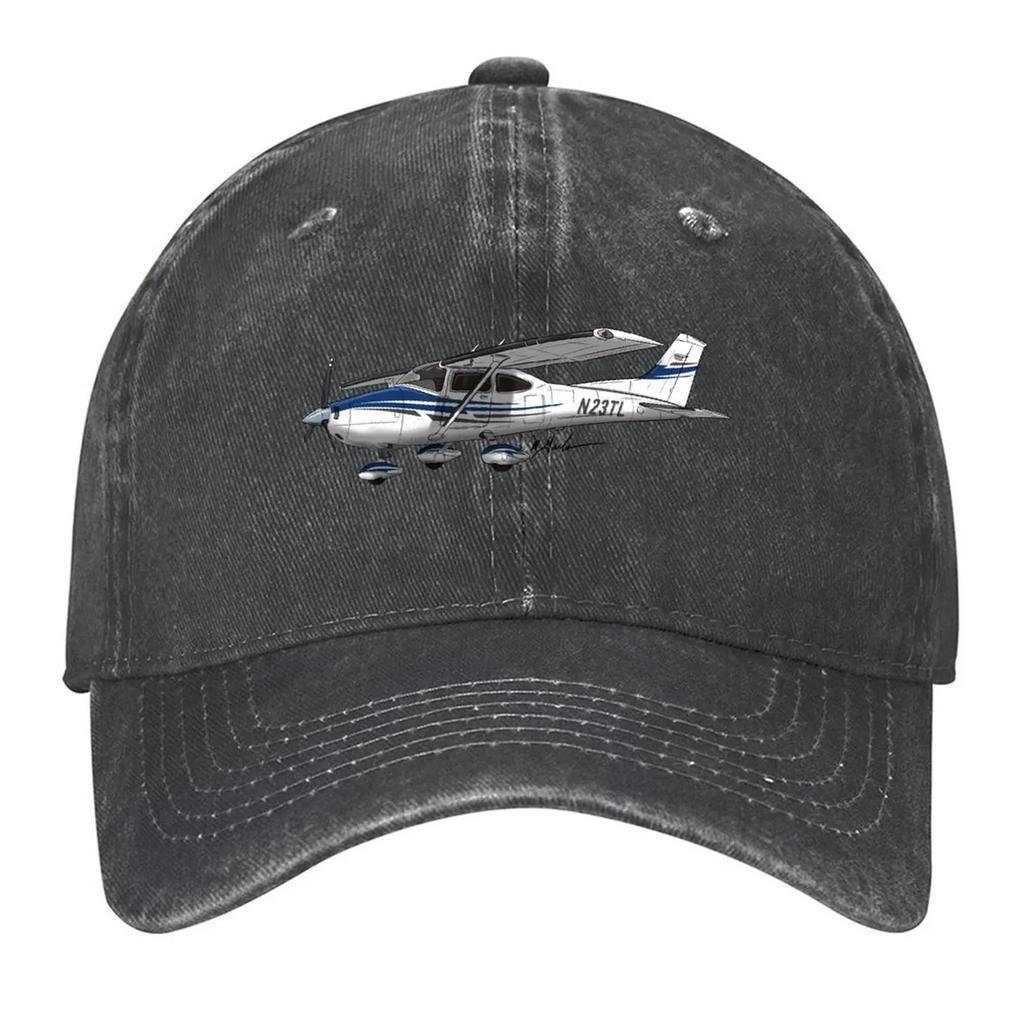 Neues Cessna Skylane Emblem Old School NTL Baseballkappe Streetwear Truckerhut lustige Hüte Militärische Taktische Kappe Mädchen Unisex