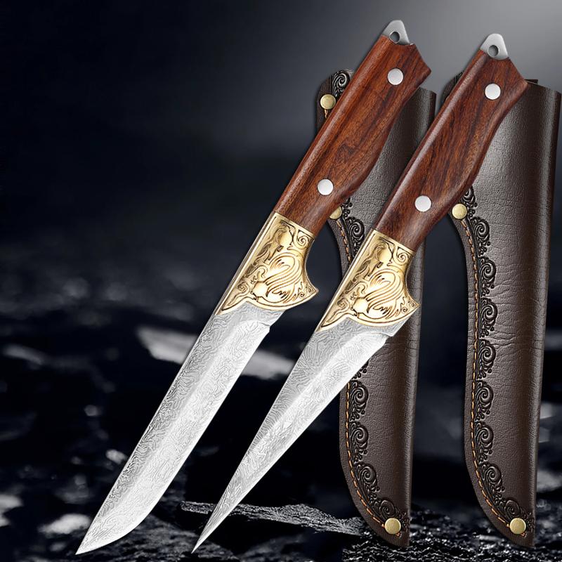 

Forged Boning Knife Kitchen Meat Cleaver Outdoors Fishing Barbecue Cutting Tools with Gift Cover Chef Cooking Knives
