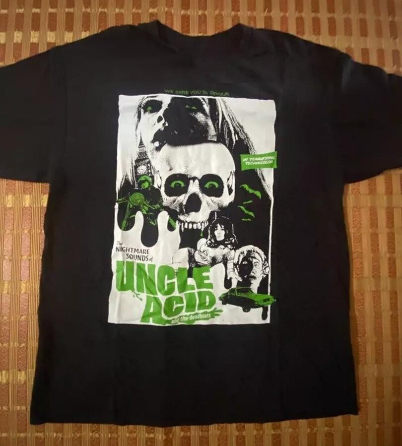 Uncle Acid And The Deadbeats Band Concert Cotton Shirt Full Size Unisex Unisex T-Shirt XXXXL