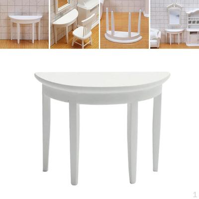 1:12 Dollhouse Furniture Toy Mini Wooden Table for Bedroom Lounge Decor
