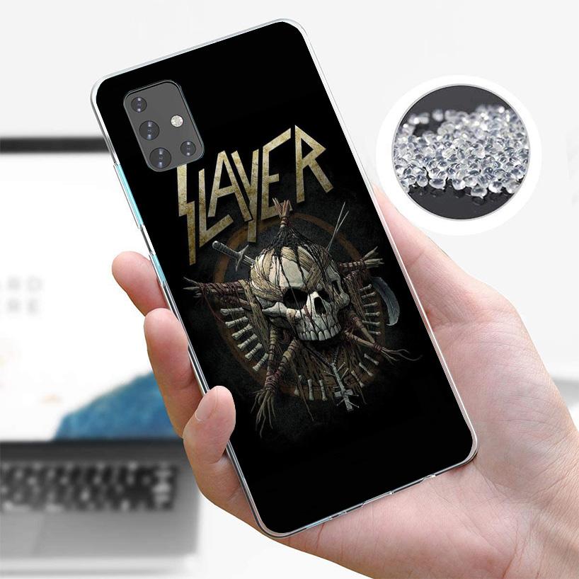 Slayer Heavy Metal Rock Band Phone Case For Samsung Galaxy A52 A32 A22 A12 A51 A31 A50S A30S A20S A10S Note 20 Ultra 10 Plus S10