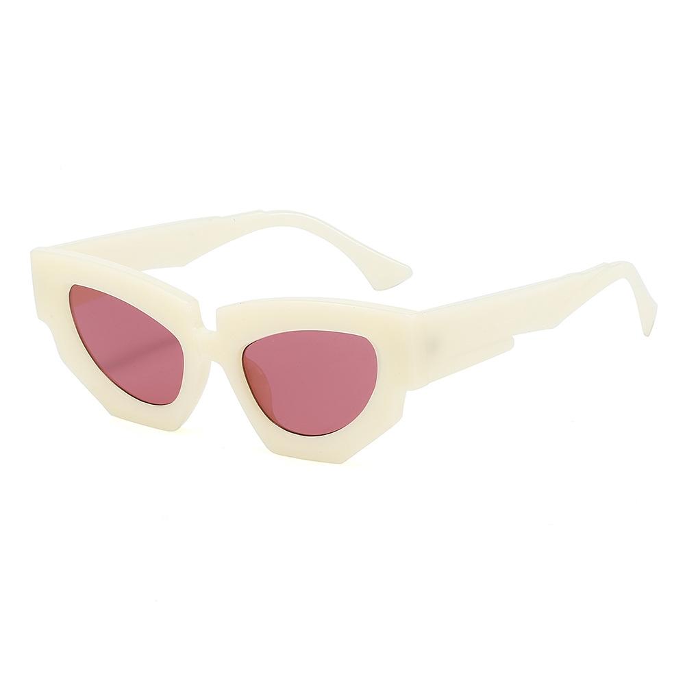 Trendy Cat Eye Sunglasses For Women And Men Irregular Shape Unique Fashion Eyewear Perfect For Driving And Runway Looks Stylish