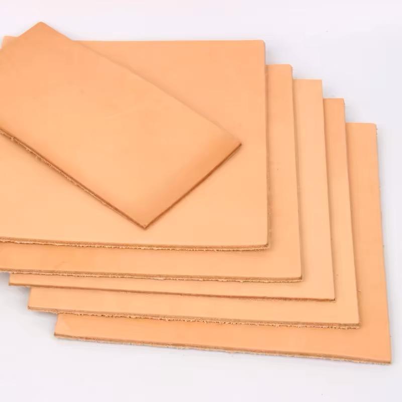 

Planted tanned leather, original color, stiff cowhide material, handmade DIY scabbard, waist protection, waist protection, carve 10x10cm слоновая кость