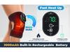 6-Speed Electric Heating Knee Pad for Cold Leg Joint Therapy with Wormwood Compression