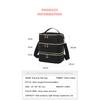 3 Layer Nail Polish Storage Bag Cosmetic Bag Portable Handbag for Women Travel Essential Oil Bag Nail Care Tool Storage Box