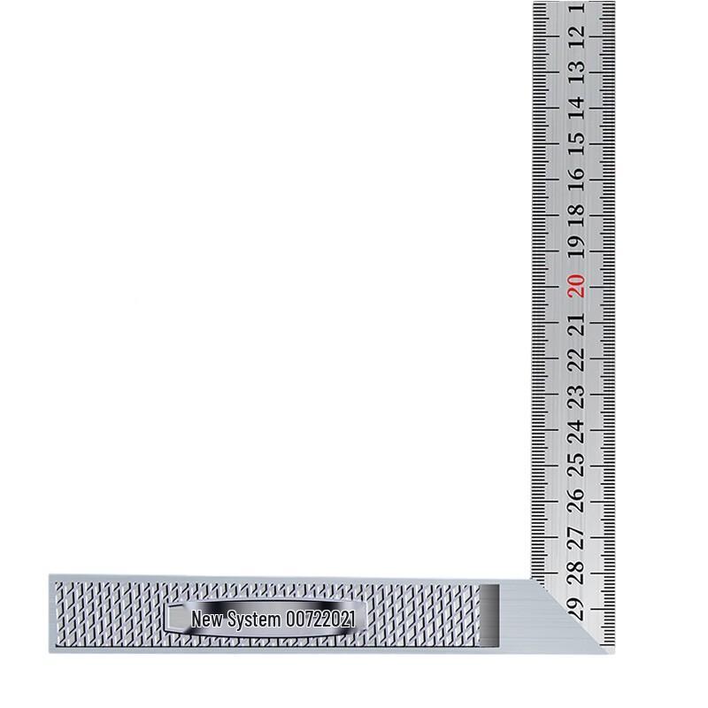 Multi-functional 90-Degree Steel Square Ruler