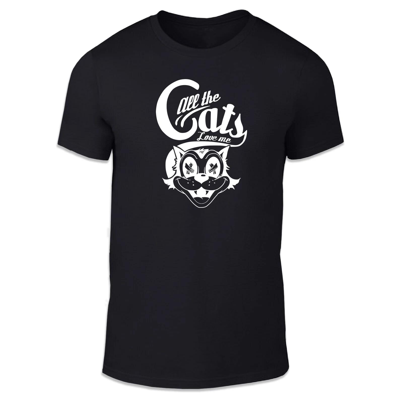 

All Cats Love Me Unisex T Shirt - Fun Kittens Pets Animals XL