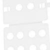 Shirt Folding Board Portable Home Large Folding Board Clothes Folder for Pants Shorts T Shirt White