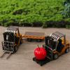 Full Proportion Remote Control Forklift 2.4g Remote Rc Forklift Zinc Zinc Alloy Forklift  Children Toy