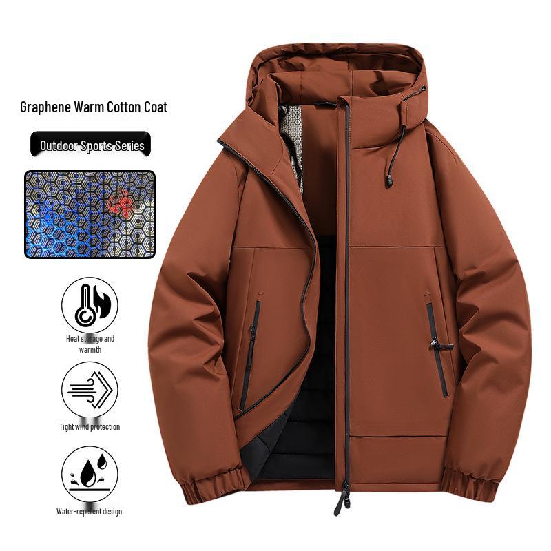 2025 Unisex Baumwolljacke: Winddicht, Verdickt, Warm, Modisch, Hochwertiger Herren-Wintermantel