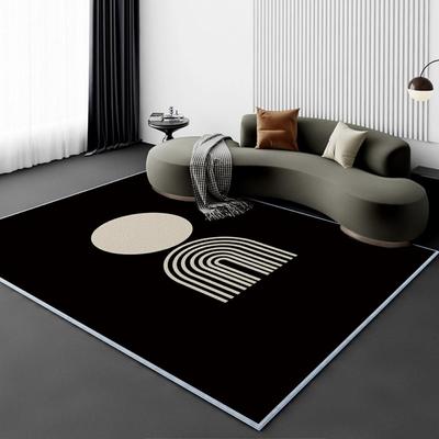 Modern Simple Crystal Velvet Carpet Light Luxury Living Room Sofa Coffee Table Mat Room Decoration Bedroom Bed Blanket