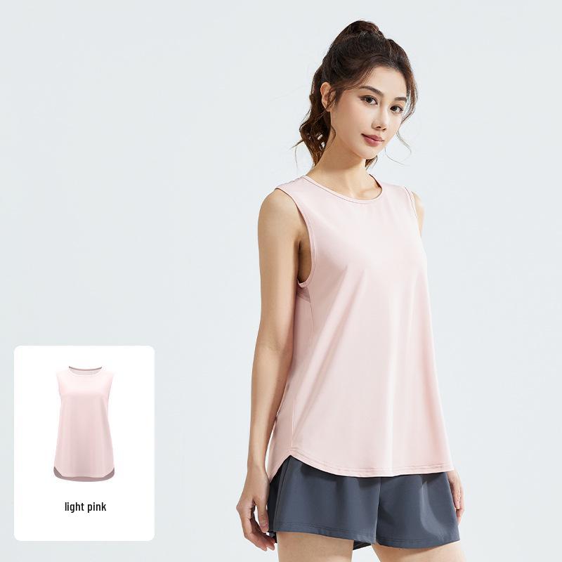 Juyi Hall Women's Quick-Dry Mesh Back Yoga Tank Top