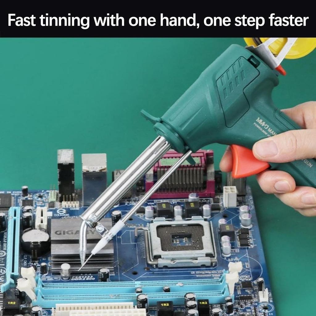 Internally Heated Industrial Laser Welding Tools, Multi-Function Soldering Iron Soldering Gun Set, Automatic Corded Solder Iron Internal Heat