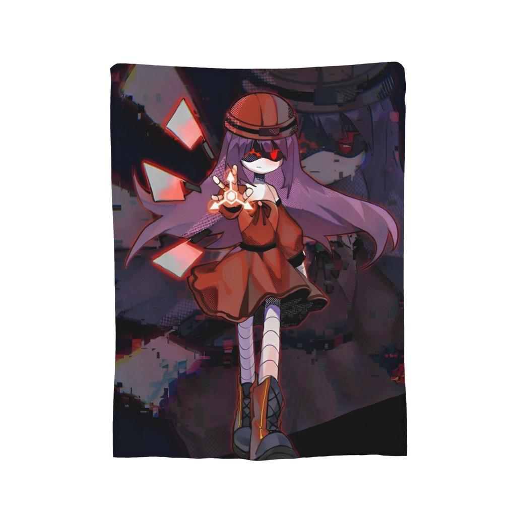 Murder Drones  Fleece Throw Blankets Uzi Doorman Aesthetic Blanket for Bed Bedroom Super Warm Bedroom Quilt,