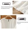 2026 Japanese Style Loose Fit Long Sleeve with French Lace Trim