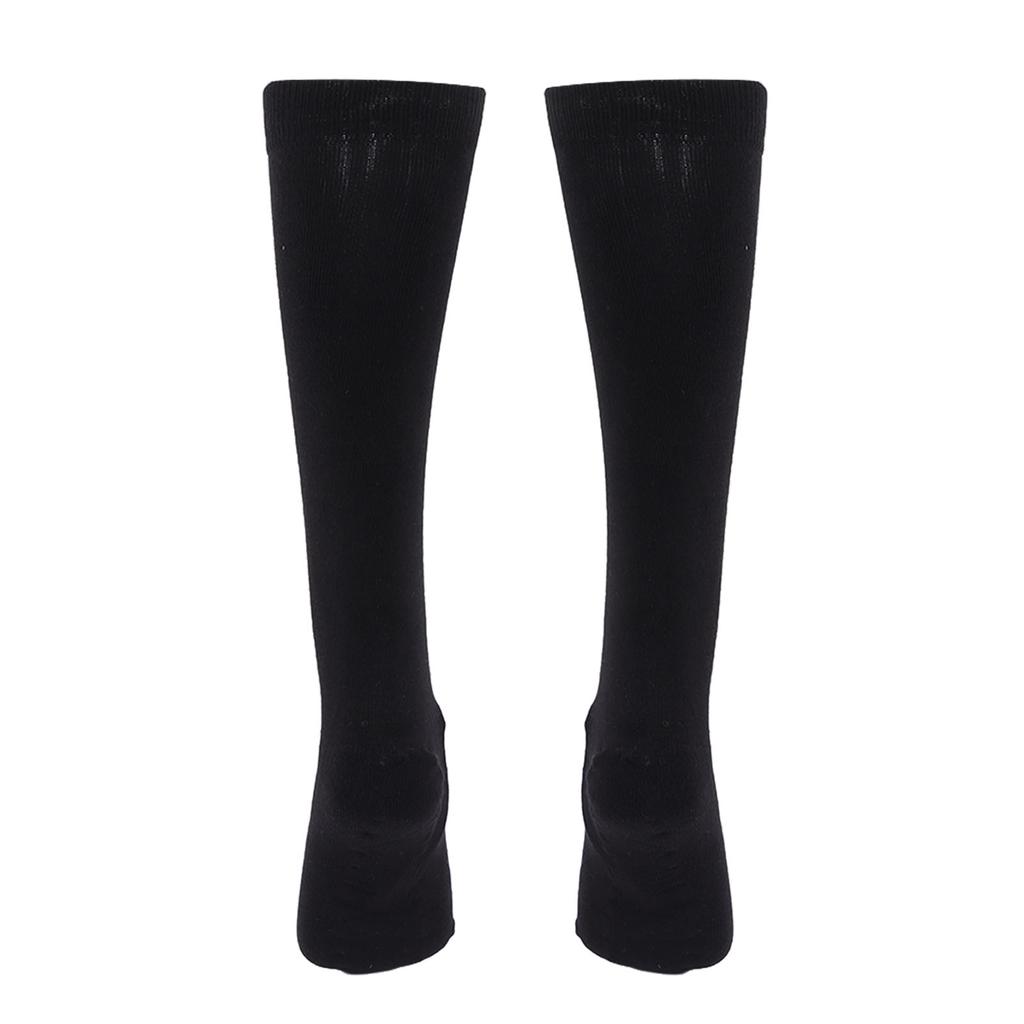 1Set Winter Cotton Heated Socks Rechargeable Electric Heated Socks for Men Women Outdoors Skating Skiing Hunting Fishing