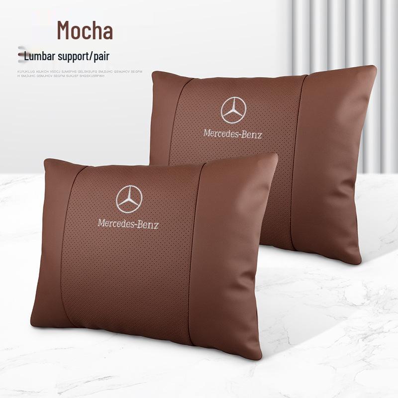 Compatible Mercedes-Benz Headrest & Lumbar Support for C-Class, E-Class, GLA, GLB, GLC Models