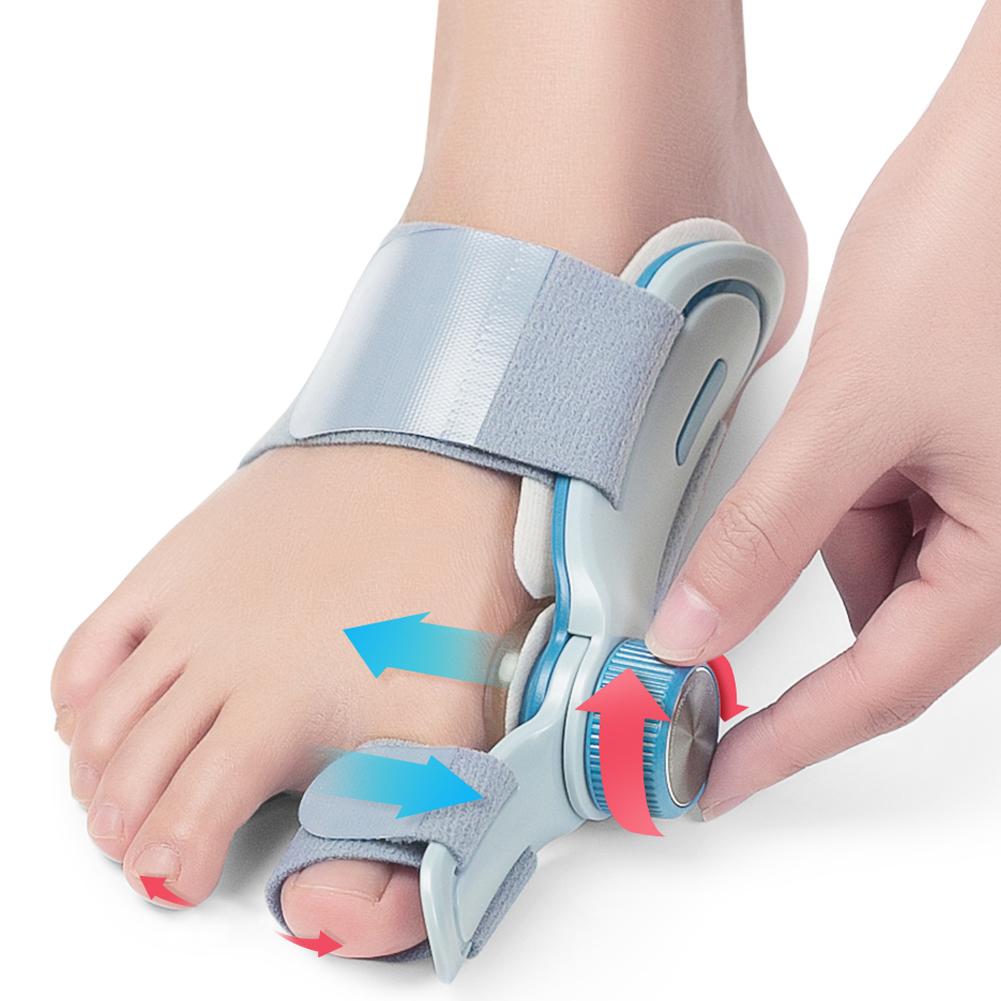 Bunion Corrector Dlaha Korektor Big Toe Korektor Nastavovací knoflík Hallux Valgus Toe Korekce Ortopedická pedikúra Péče o nohy