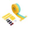 ible Race Car Track Rolls Up Portable   Track Racetrack Toy with 4 Cars for 3 To 10 Years Old Boys