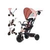 Tricycle évolutif 6 en 1 - QPLAY - Siège pivotant à 360° - Capote XL - Roues EVA - Châssis métallique
