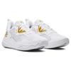 New Under Armour Curry 3 Hovr Splash 'White Metallic Gold' 3026275-101