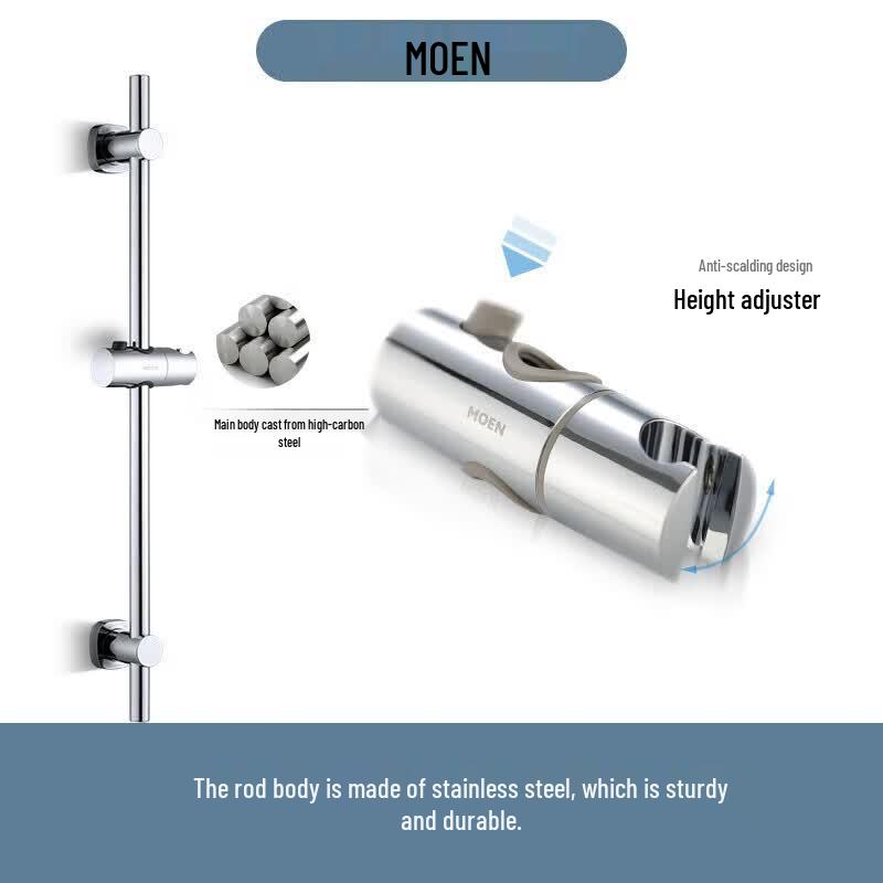MOEN 5-Function Shower System with Hot & Cold Faucet