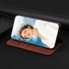 Suitable for Samsung S24 Mobile Phone Leather Case A05S Matte Flip Magnetic Card Wallet Protective Case A55 Solid Color