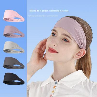 Unisex Anti-Rutsch, Schweißabsorbierendes Sport-Stirnband für Laufen & Yoga – Atmungsaktiver, schweißhemmender Stirnschutz