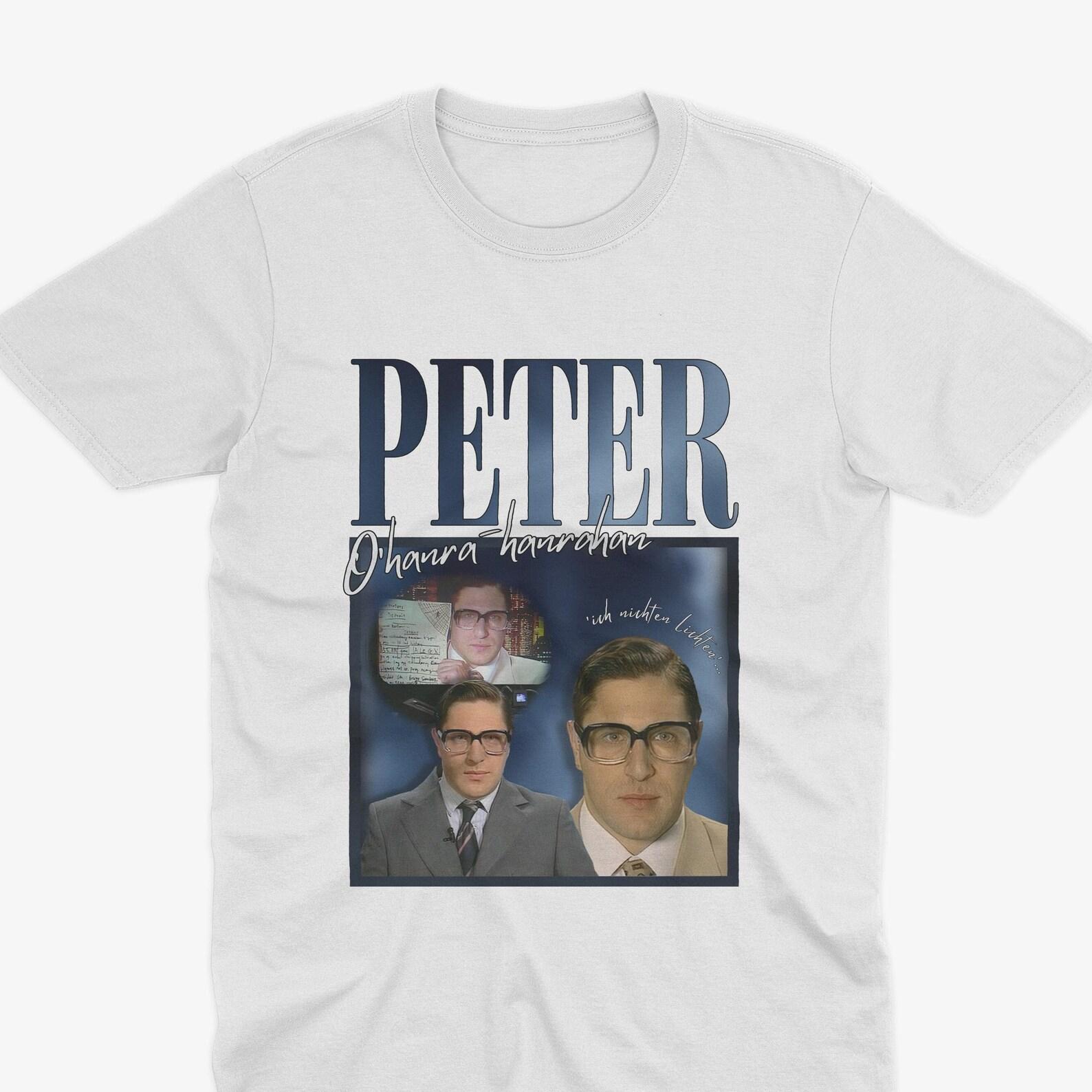 Retro Peter O hanra Ohanrahan T-Shirt, The Day Today T-Shirt, Chris Morris T-Shirt, UK Comedy, UK TV, Uk tv show, Funny T-Shirt L