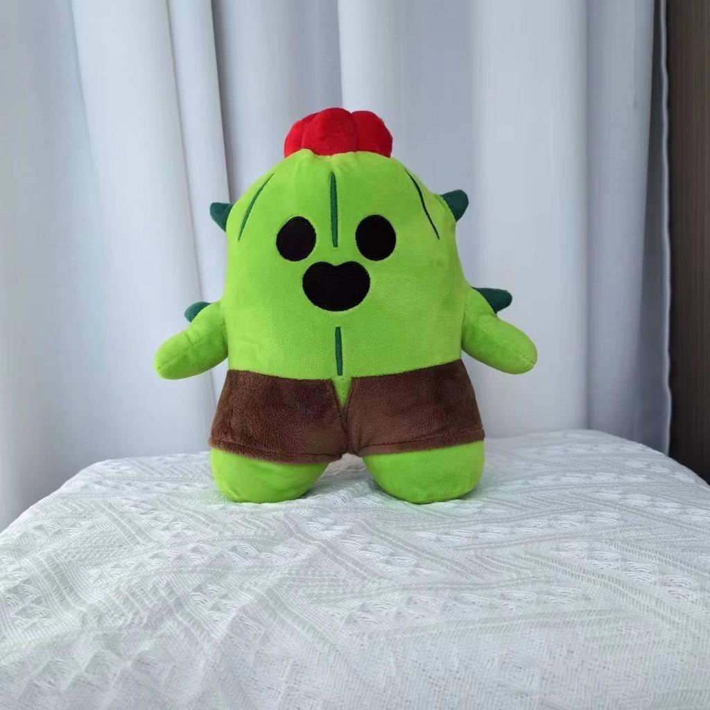 Schattig Cartoon Wild Doorn Pluche Speelgoed Leon Pop Held Cactus Grensoverschrijdend Pluche Speelgoed