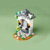 Medieval Castle Siege Weapons Building Blocks Military War Scene Army Knights Battering Ram Bonfire Fish Rack Armor Bricks Toys