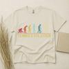 Tennis Evolution T Shirt Funny Tennis Gift Retro Sports Tee Gildan Cotton Top