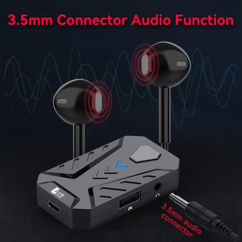 Mouse Adapter Gamepad Mobile Controller Gaming Keyboard Mouse Converter for Mobile Game Adapter