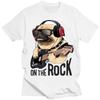 Cool Motorcycle Dog T Shirt Fun Animal Dog Custom Graphic T-shirt  T Shirt for Men Women  Casual Clothing Tees Tops  Ropa Hombre