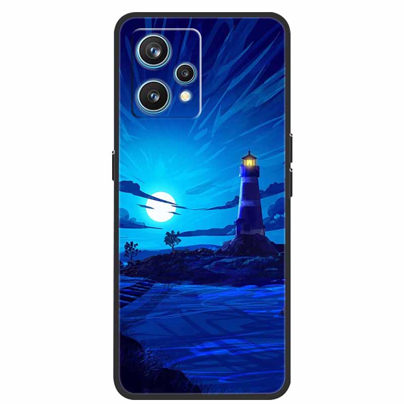 For Realme 9 Case RMX3521 Shockproof Soft silicone TPU Back Cover For Realme9 4G Phone Cases Realme 9 6.4 inch Cute Cartoon Bag