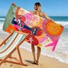 Pete Cat Dream  Print Beach Towel, Large Soft Quick Dry Towel for Beach Camping Swimming