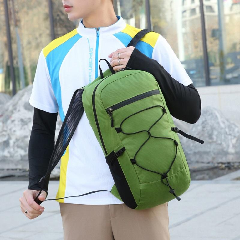 Foldable Backpack, Waterproof Mountaineering Bag, Casual Outdoor Large Capacity Travel Backpack