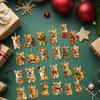 24 Days Surprise Advent Calendar Christmas Advent Calendar With Acrylic Dog Pendant Hanging Ornament For Kid Adult