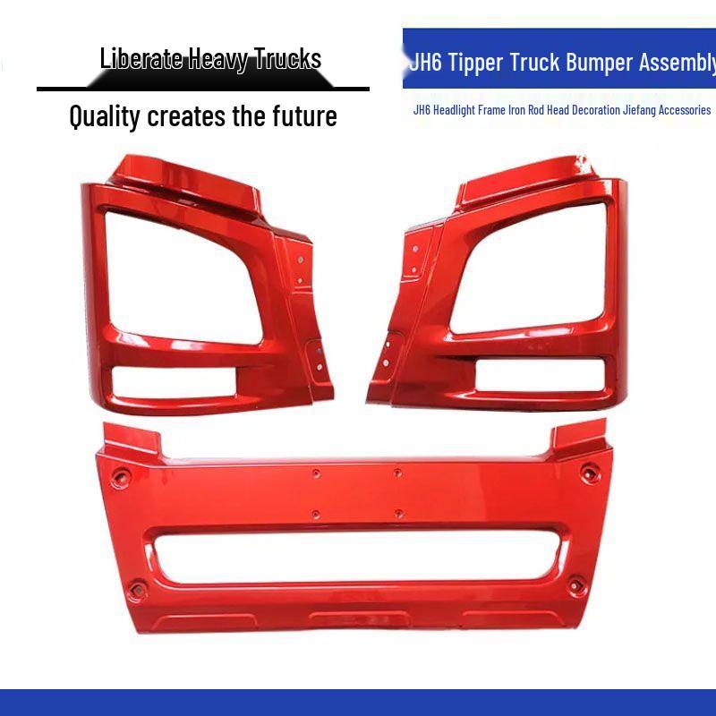 Jiefang JH6 Dump Truck Bumper & Headlight Frame Decoration