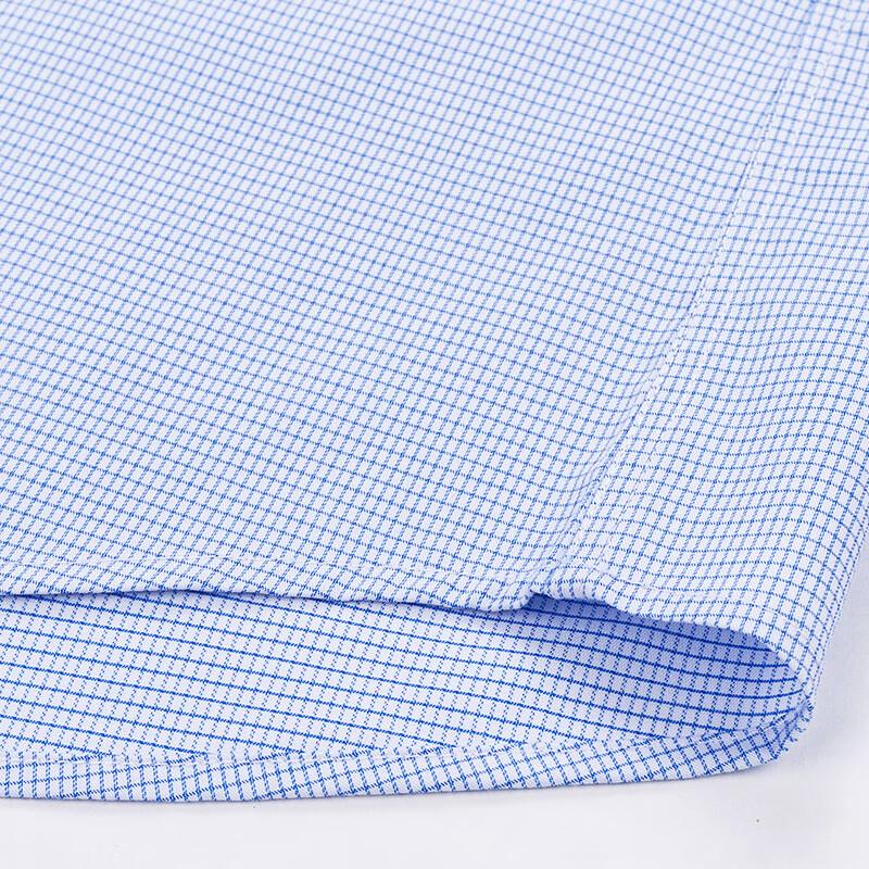 FIRS Men's Business Casual Short Sleeve Plaid & Striped Shirt